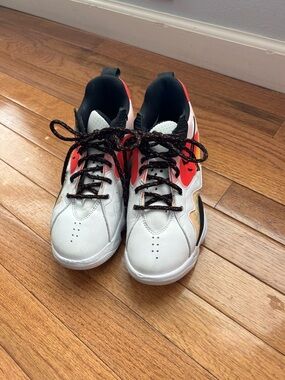 Nike Jordan Zoom 92 Women's Size 6 White Black Siren Red Yellow CK9184-102
